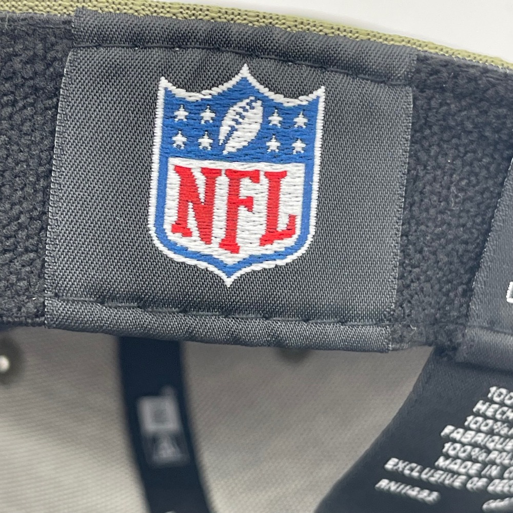 New Era 39THIRTY Dallas Cowboys Mens S/M Olive Salute to Service Cap Stretch Hat - Picture 3 of 9